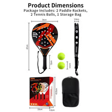 Lightweight Padel Racket Carbon Fiber EVA Foam Core