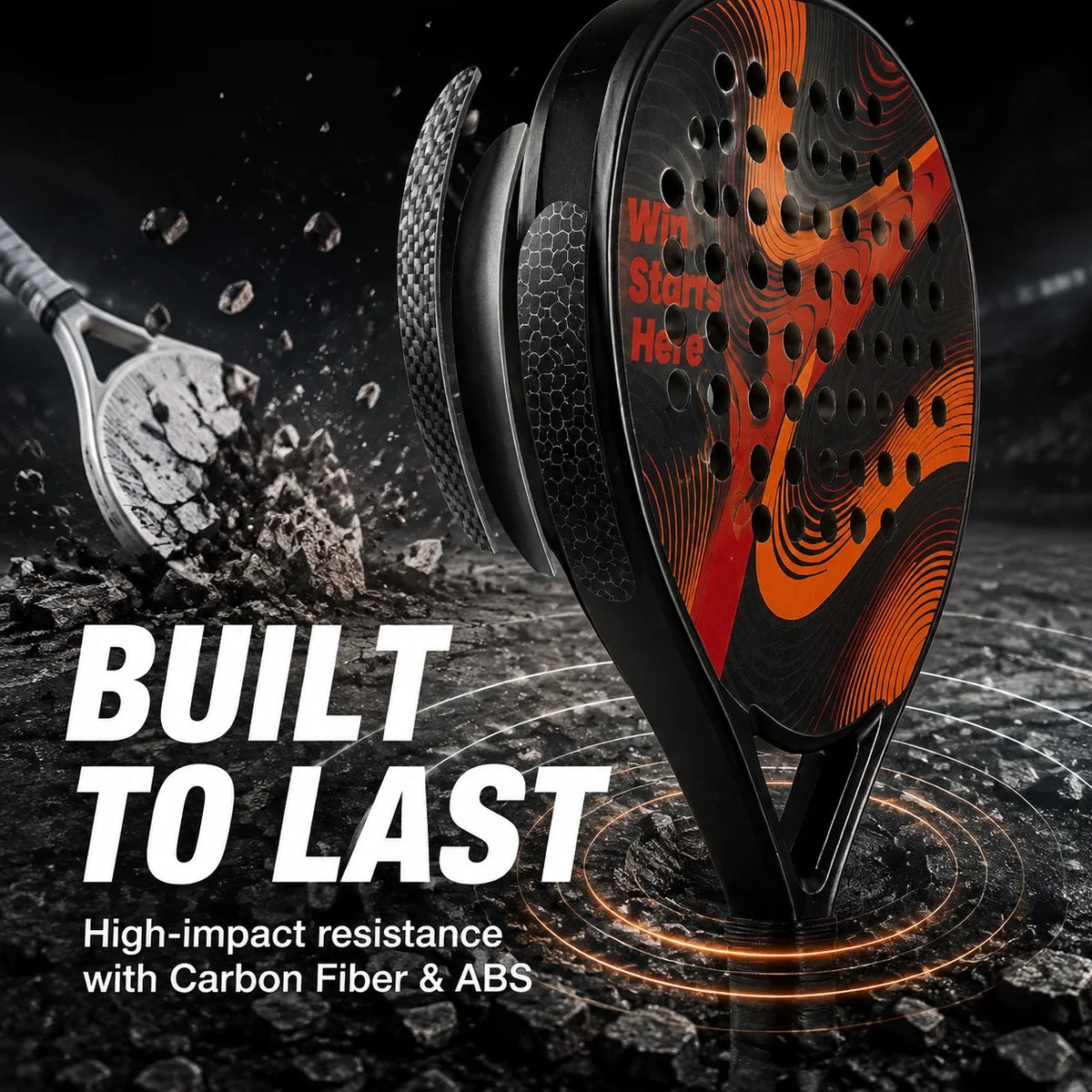 WNONSO Carbon Fiber Padel Racket