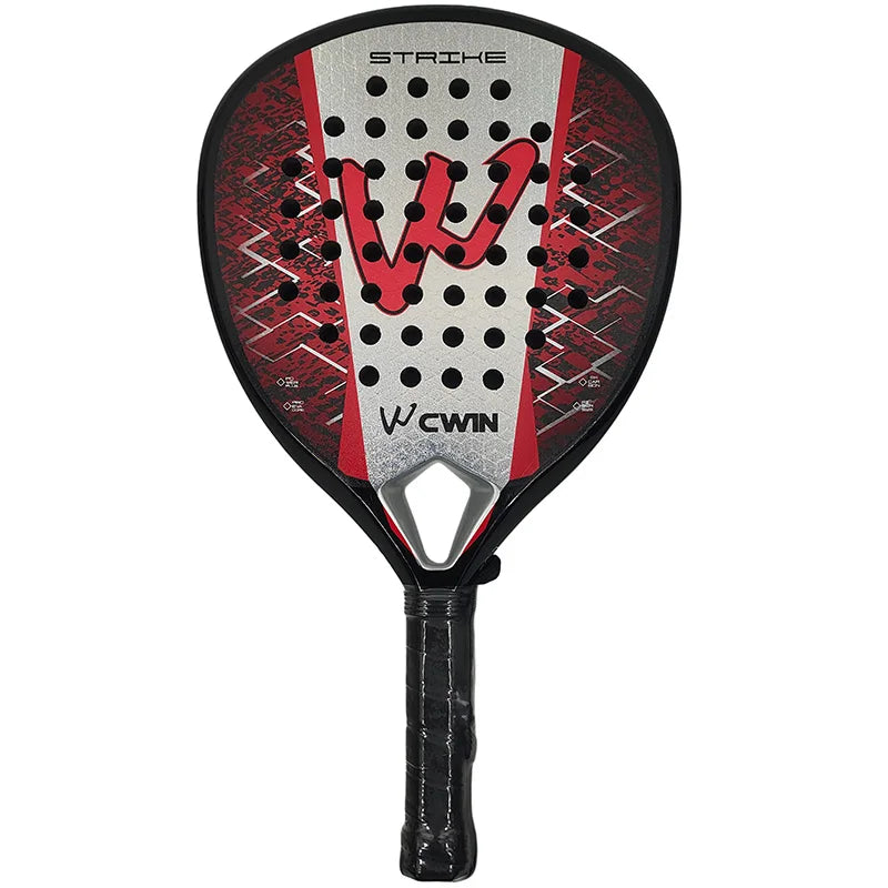 3K Carbon Fiber Padel Racket 25cm Face Size
