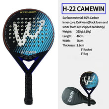 Carbon Fiber Padel Racket 46 cm with EVA Foam Core