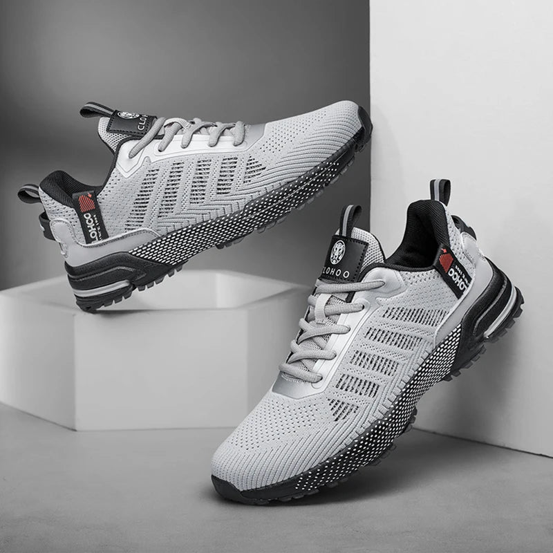 CLOHOO Padel Mesh Casual Shoes for Men
