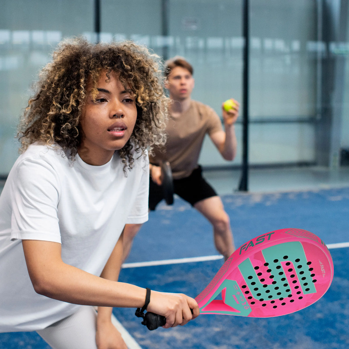 Carbon Fiber Padel Racket with EVA Foam Core