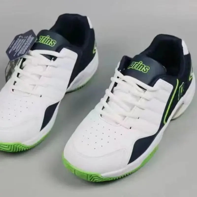 Men's Padel Sneakers Lace-Up Non Slip Shock-Absorbent