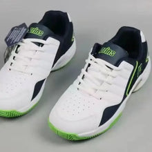 Men's Padel Sneakers Lace-Up Non Slip Shock-Absorbent
