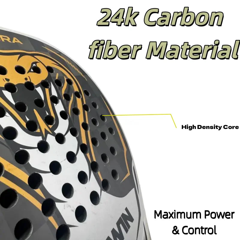 KOBRA Carbon Fiber Padel Racket 46cm