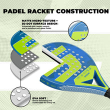 Carbon Fiber Padel Racket with EVA Foam Core