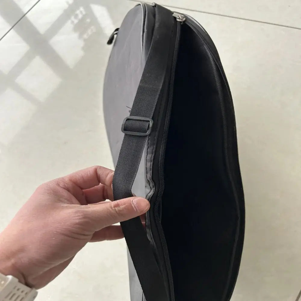 Black Polyester Padel Racket Bag