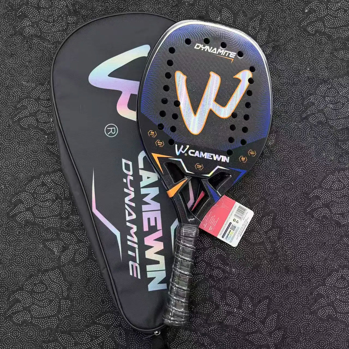 Carbon Fiber Padel Racket with Bag