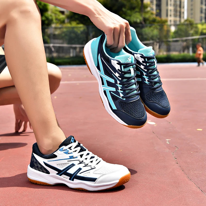 Men's Padel Sneakers Lace-Up Athletic Shoes
