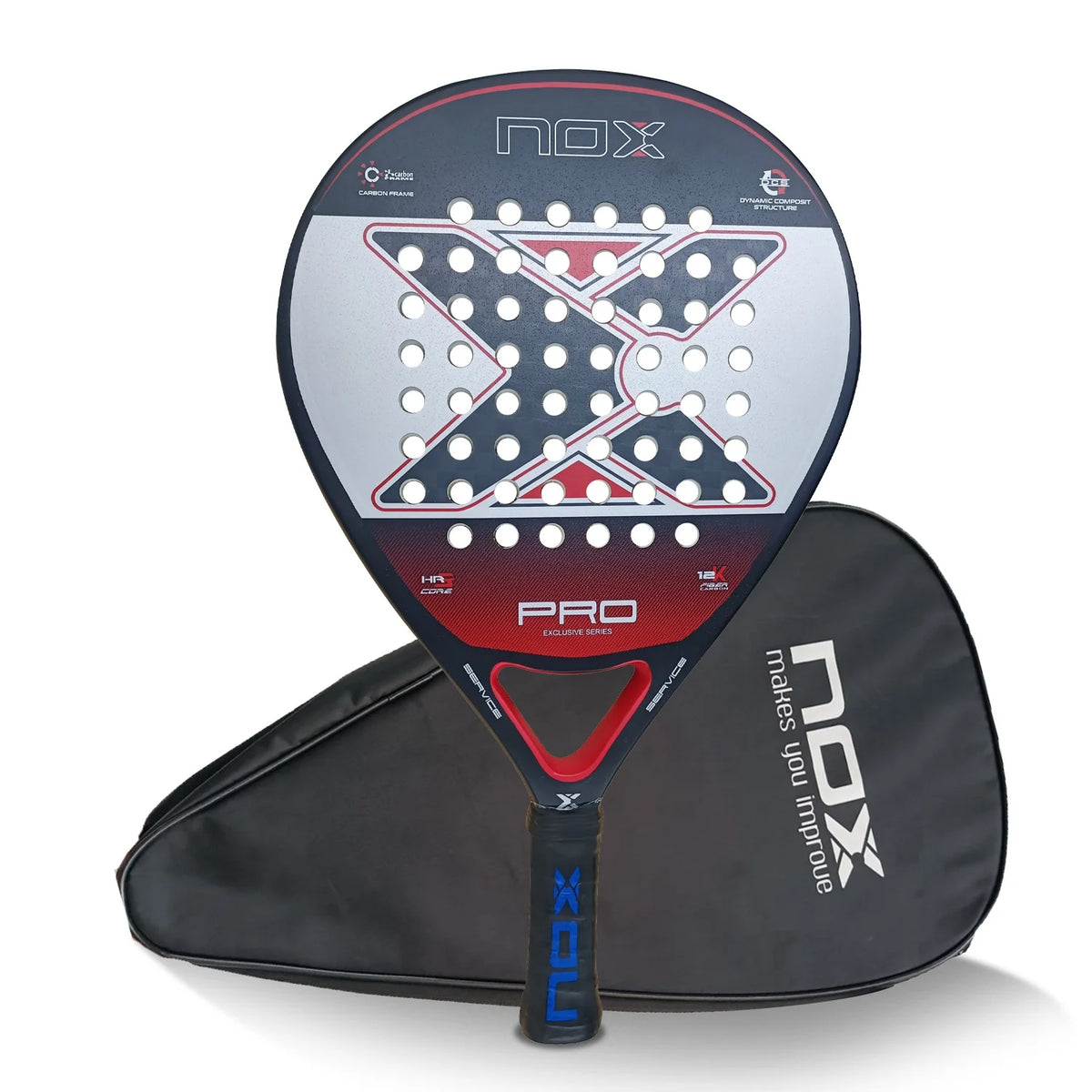 Nox Padel Racket with Carbon Fiber Grip