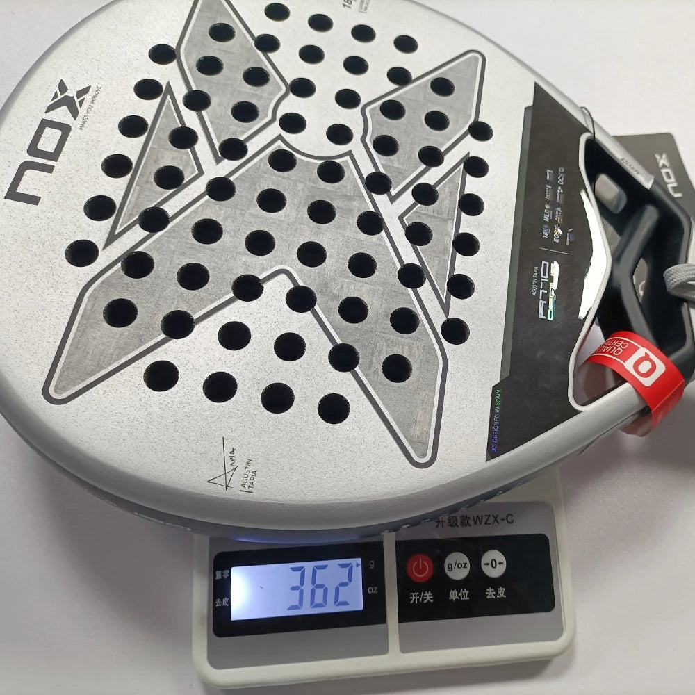 Nox Padel Racket with Carbon Fiber Grip