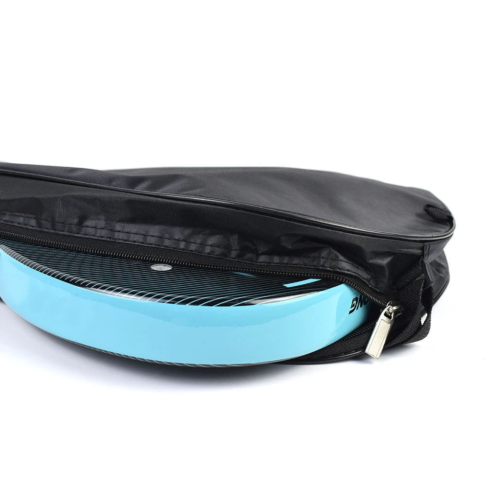 Black Padel Bag Cover Polyester
