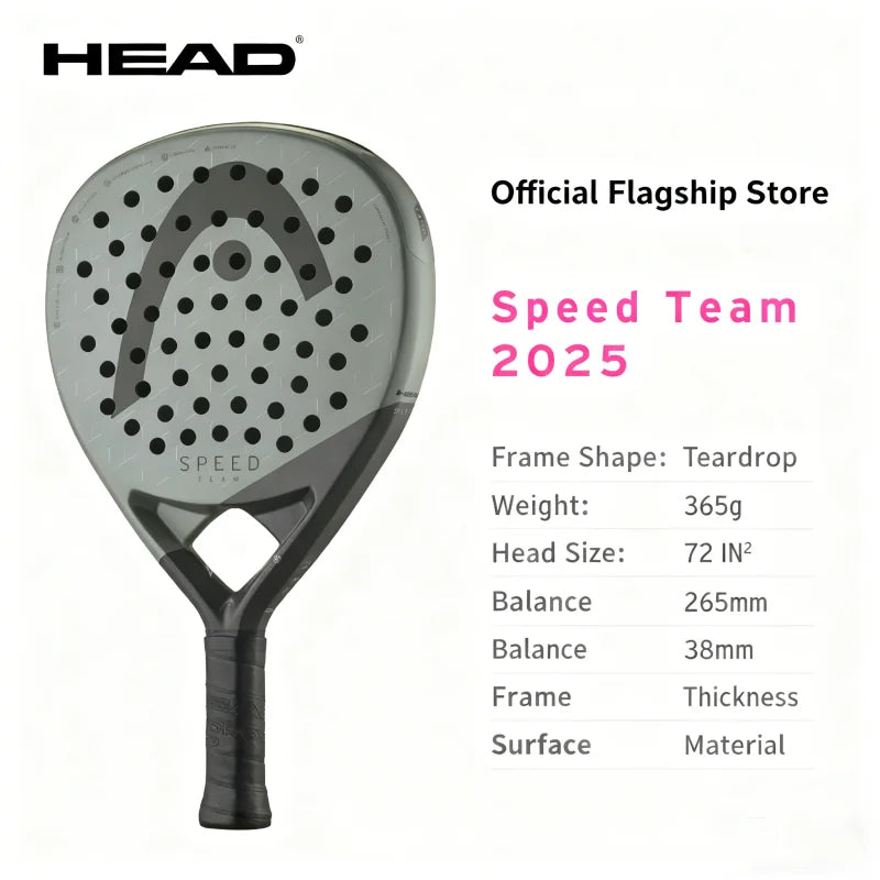 Carbon Fibre Padel Racket 465 cm