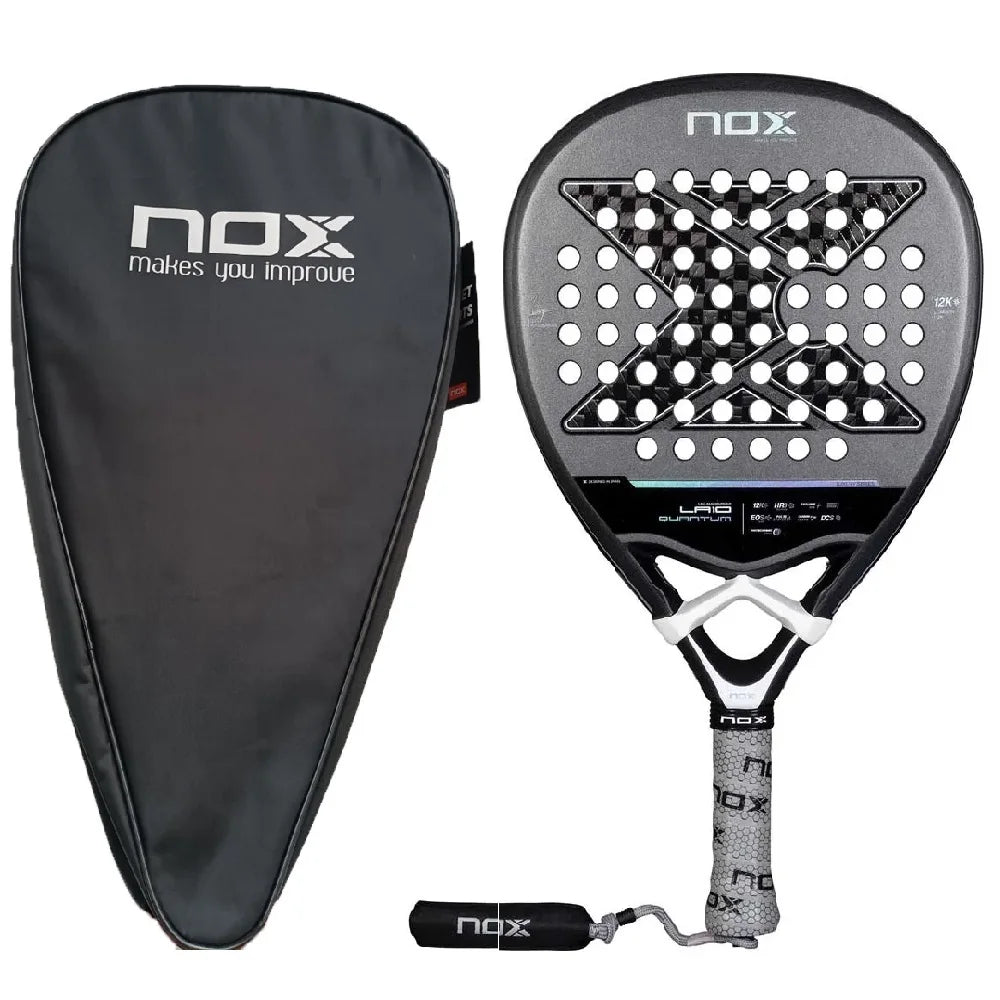 Nox Padel Racket 320-330g Carbon Fiber Grip