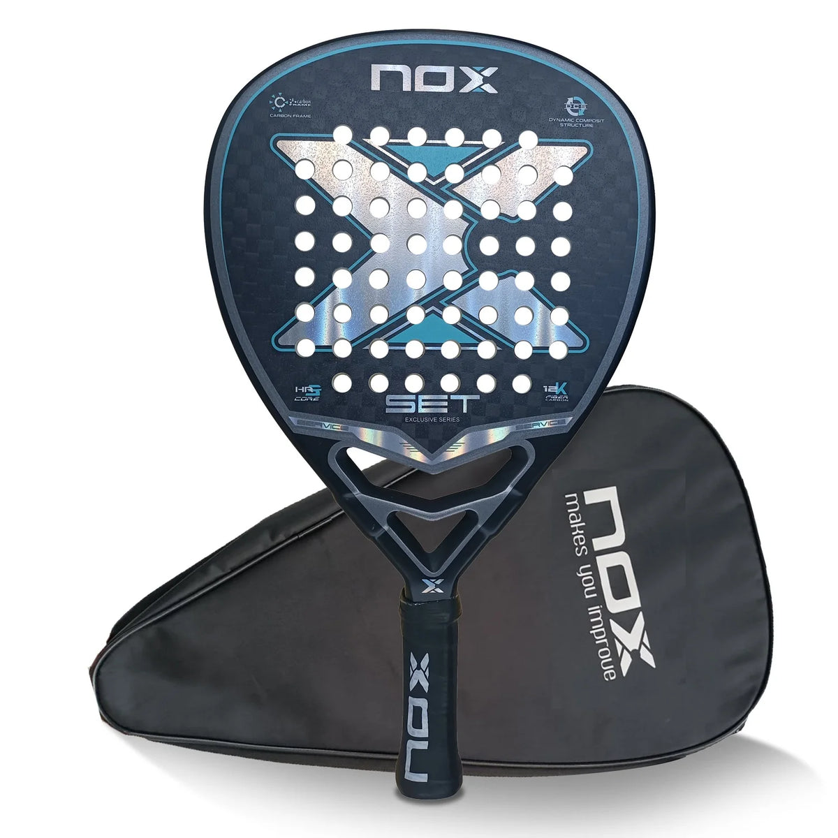 Nox Padel Racket with Carbon Fiber Grip