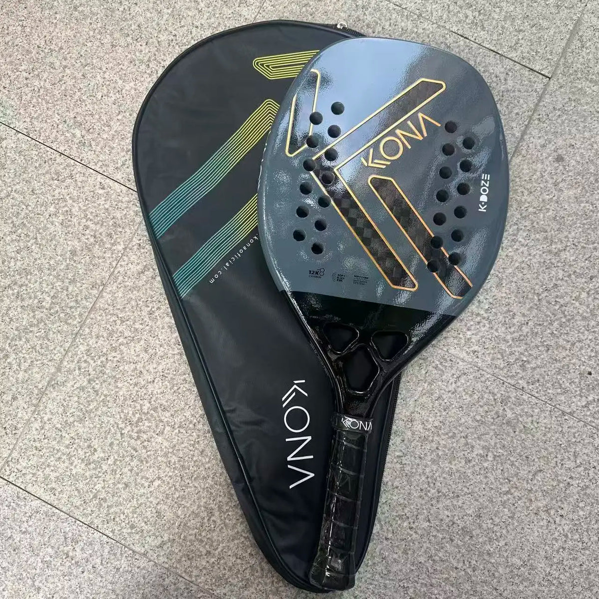 Carbon Fiber Padel Racket with Bag