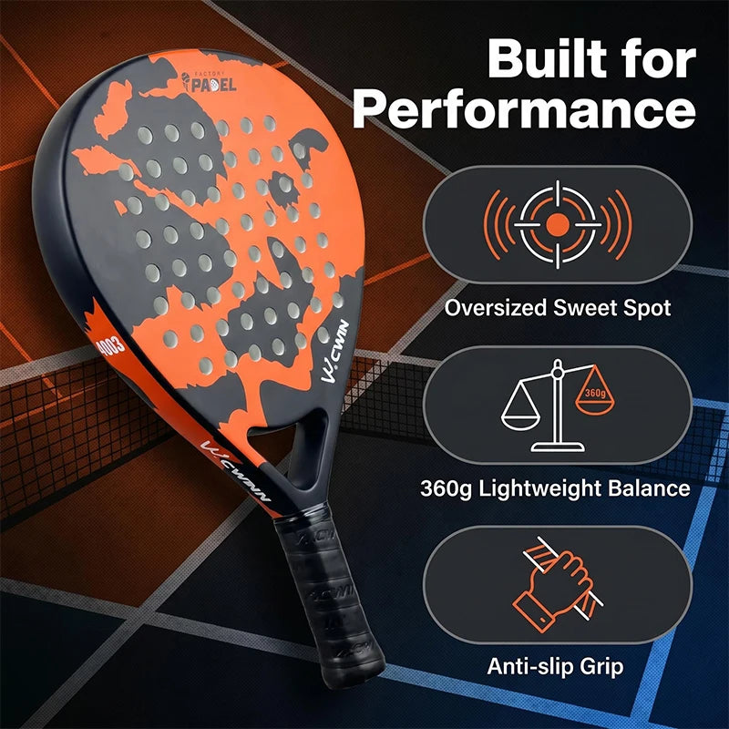 CWIN Camo Series Carbon Fiber Padel Racket 46 cm