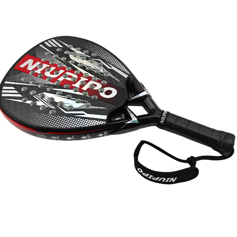 NIUPIPO Padel Racket 12K Carbon Fiber