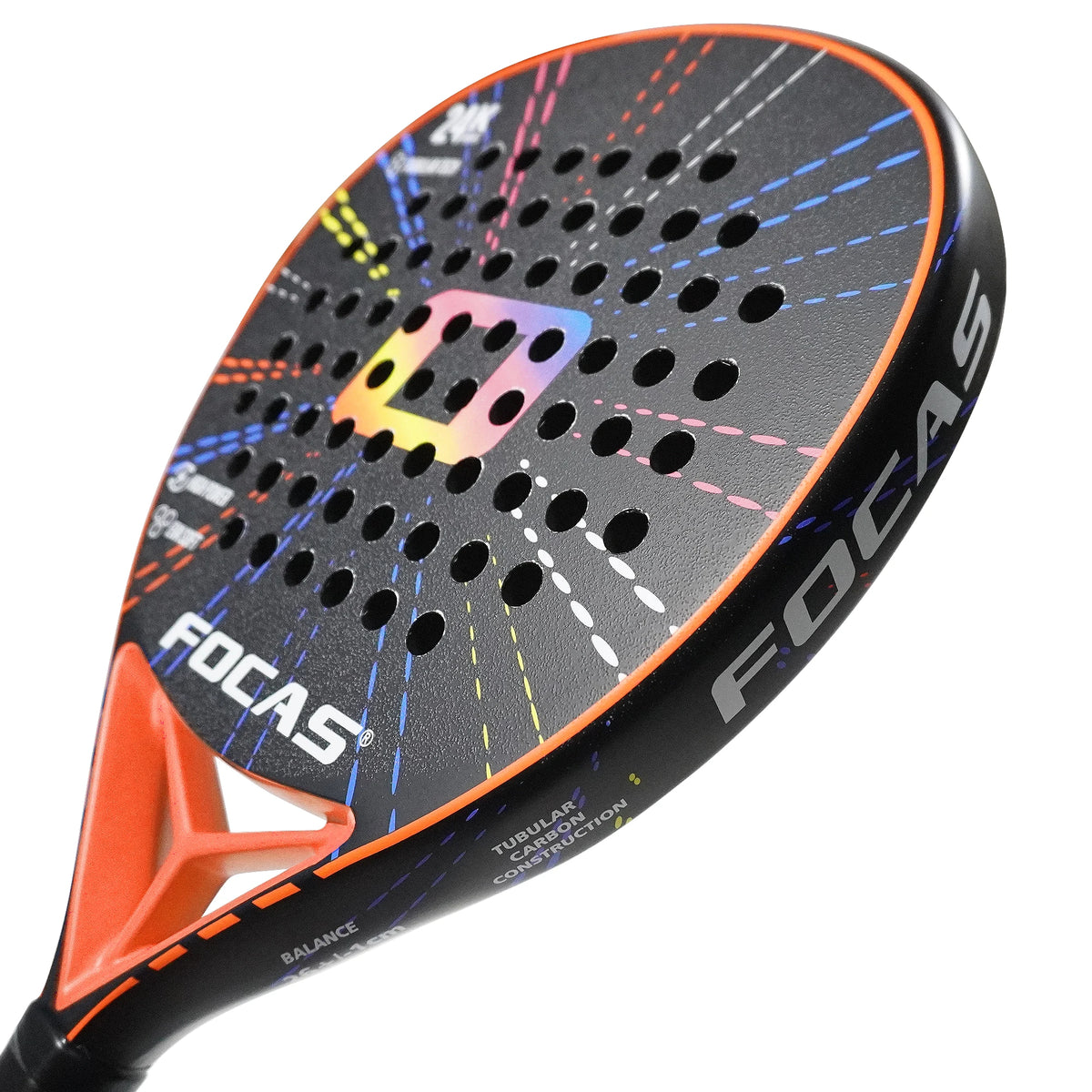 FOCAS Padel Racket 26cm Carbon Fiber