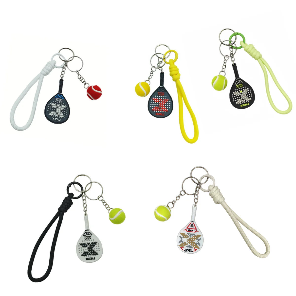 NOX Padel Racket Keychain