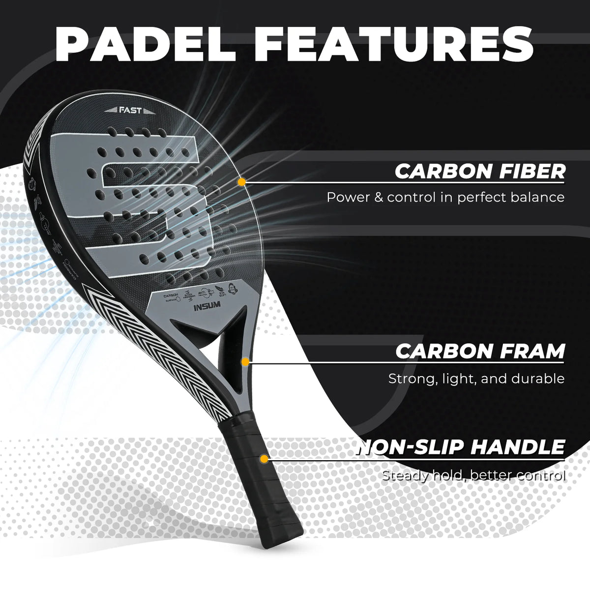 Lightweight Padel Racquets for Men