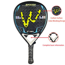 12K Carbon Fiber Padel Racquet with Bag Cover