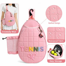 Waterproof Polyester Padel Sports Sling Bag