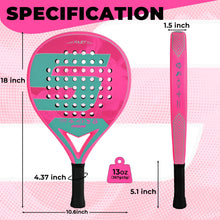 Carbon Fiber Padel Racket with EVA Foam Core