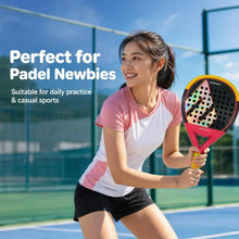 Carbon Fiber Padel Racket 45.5 cm with Carry Bag