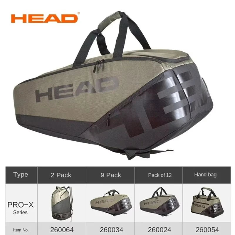 HEAD PROX Padel Racket Bag Large Capacity Polyester