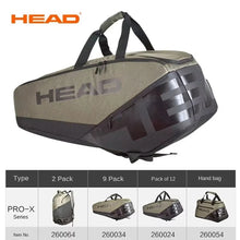 HEAD PROX Padel Racket Bag Large Capacity Polyester