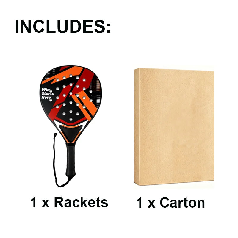 Padel Racket Carbon Fiber 47 cm