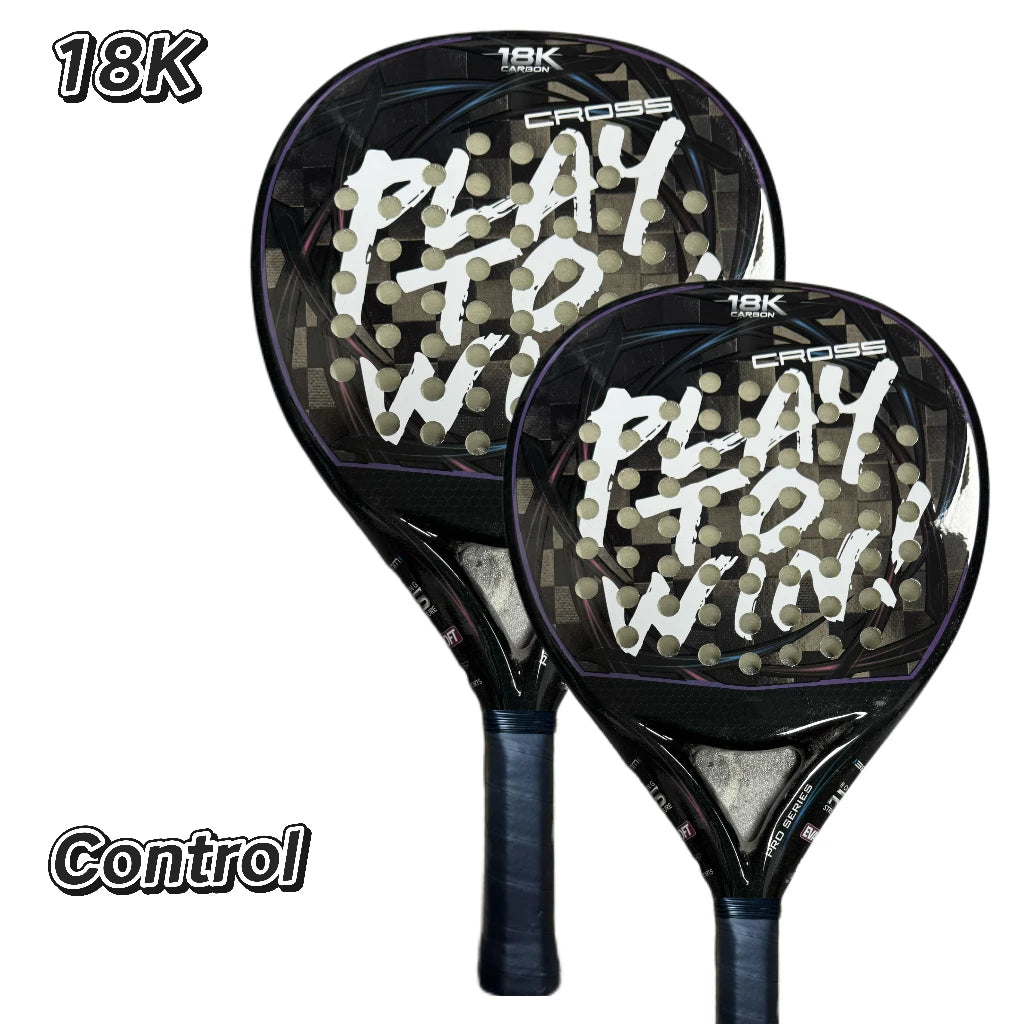 2026 Padel Racket 18k Carbon Fiber