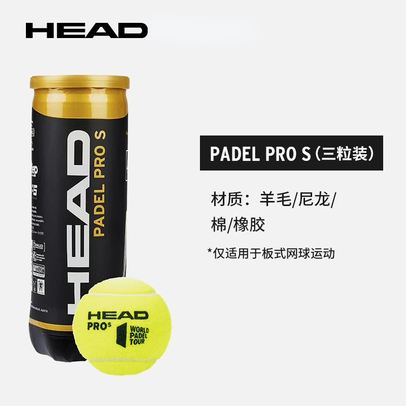 HEAD Padel Pro S Competition Balls 3-Pack
