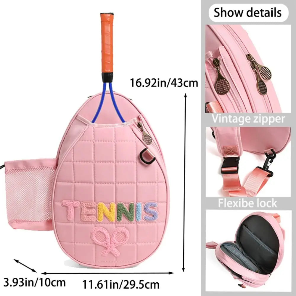 Waterproof Polyester Padel Sports Sling Bag