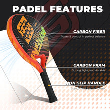 Lightweight Padel Racket 45.5 cm with Anti-Vibration System