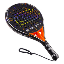 Orange Carbon Fiber Padel Racket 26cm