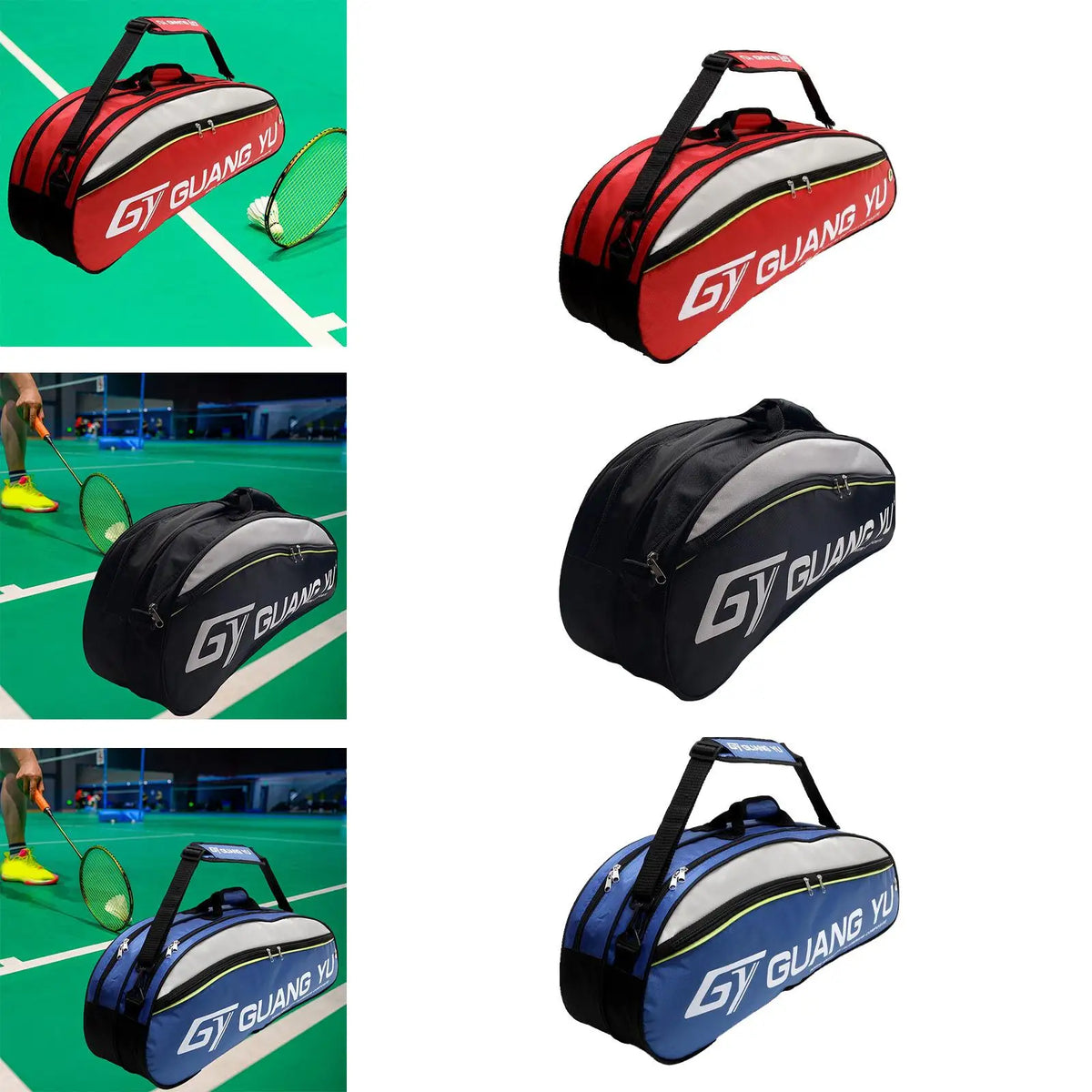 Nylon Padel Racket Backpack Bag