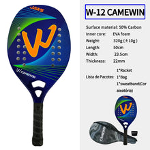 Padel Racket Carbon Fiber 50cm 320-330g