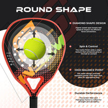Lightweight Padel Racket 45.5 cm with Anti-Vibration System