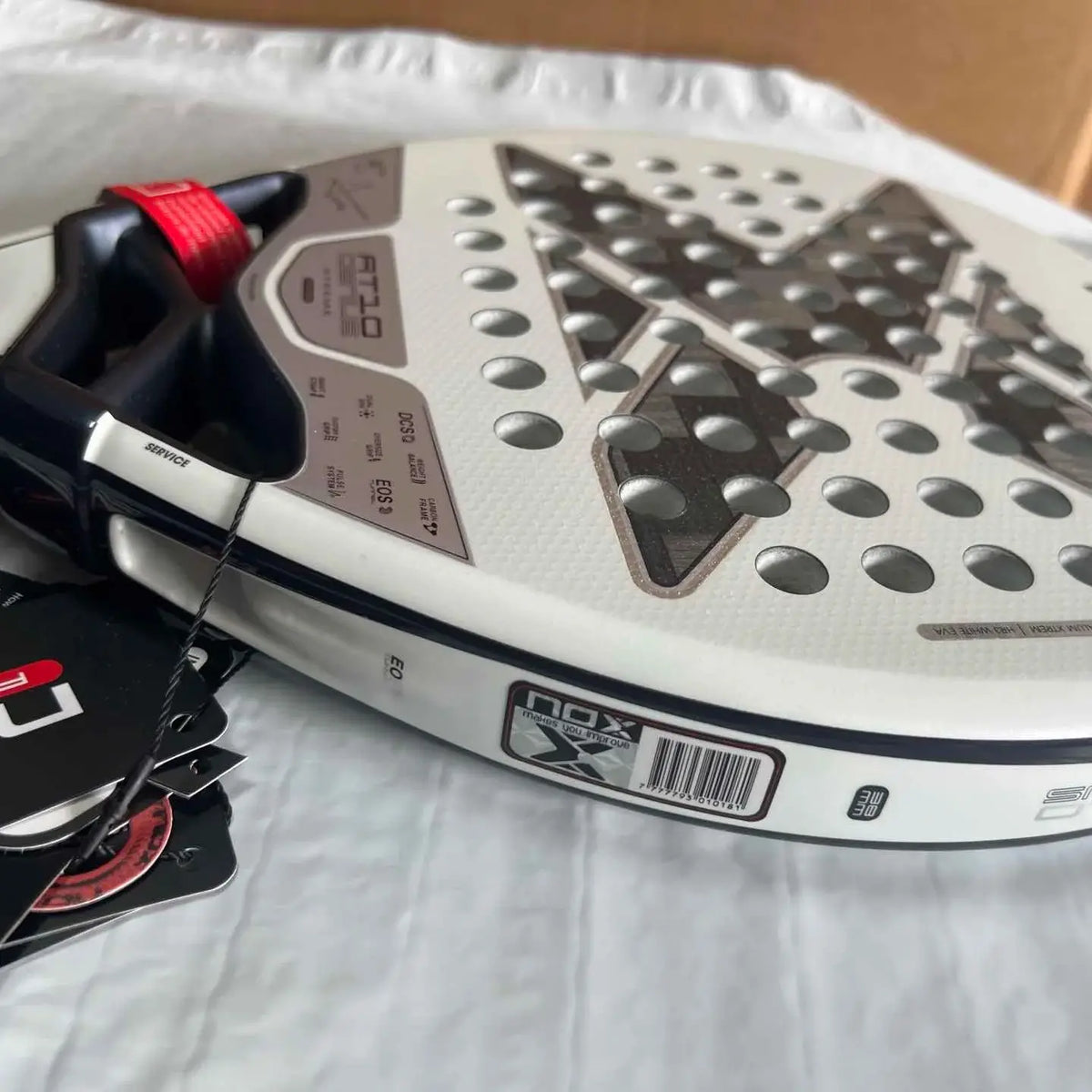 NOX Padel Racket Carbon Fiber EVA Foam Core 320-330g