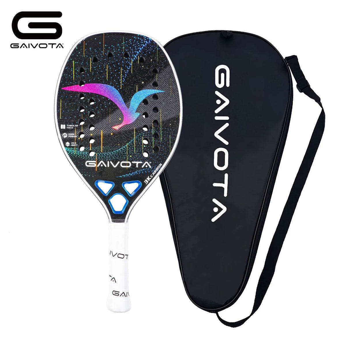 Carbon Fiber Padel Racket 23cm 320-330g