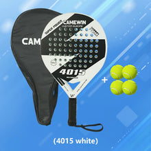 Teardrop Padel Racket Carbon with Custom Grip