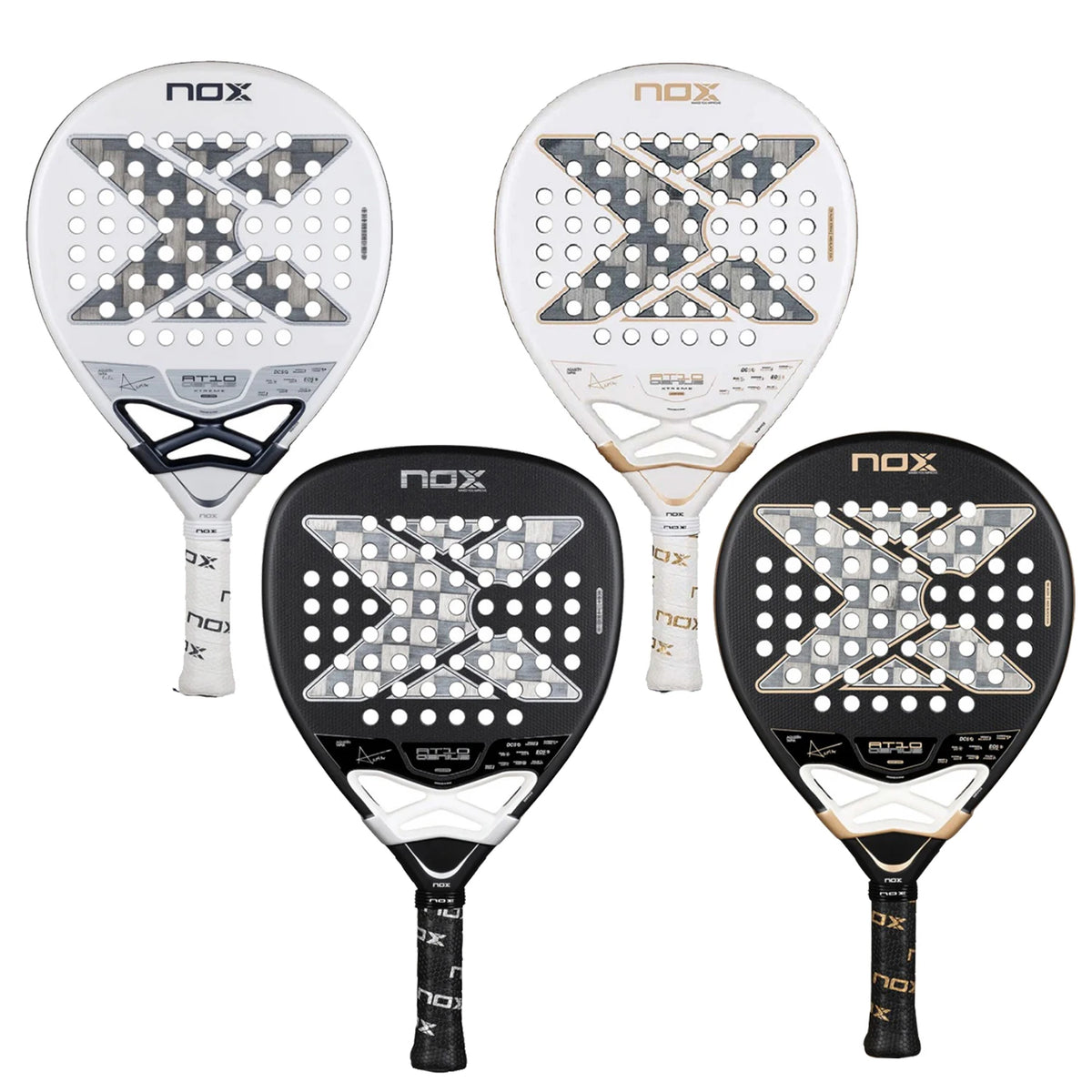 „NOX“ padelio raketė, anglies pluoštas, 4 3/8