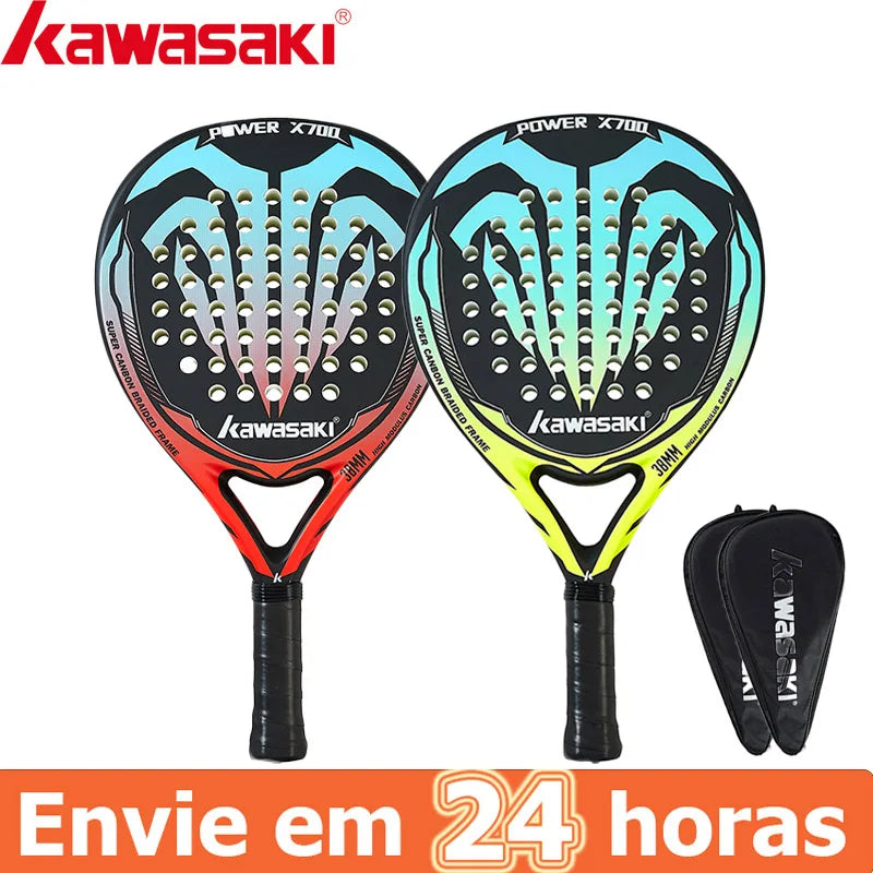 „Kawasaki“ anglies pluošto padelio raketė