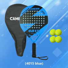Teardrop Padel Racket Carbon with Custom Grip