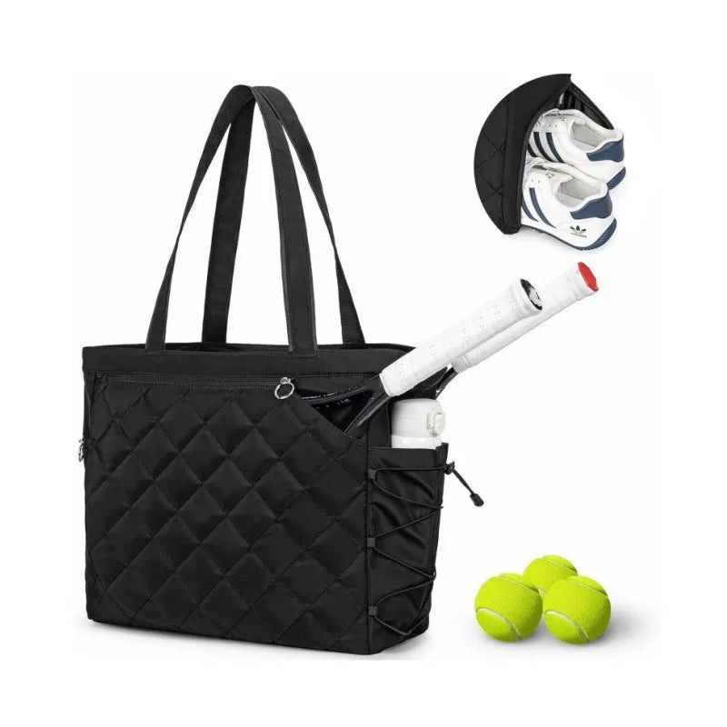 Large Capacity Padel Bag with Shoe Compartment